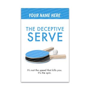 The Deceptive Serve